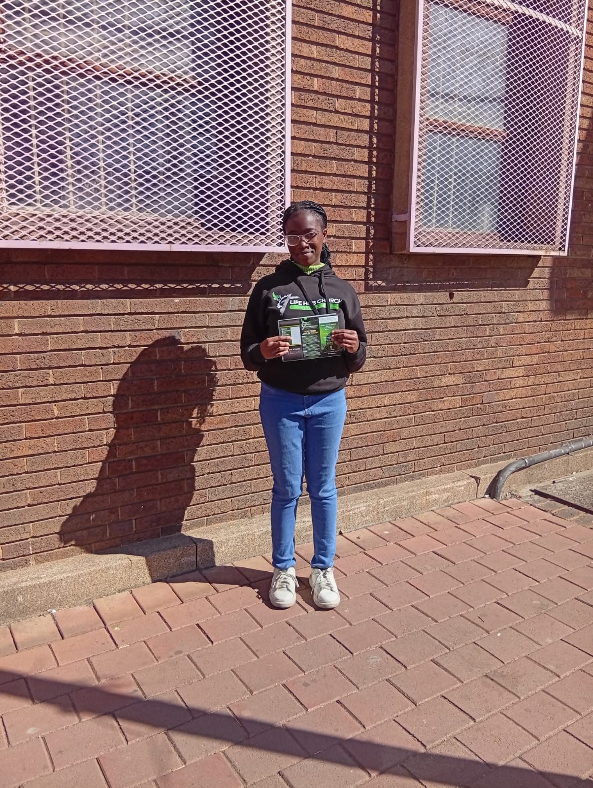 Mission team working in community